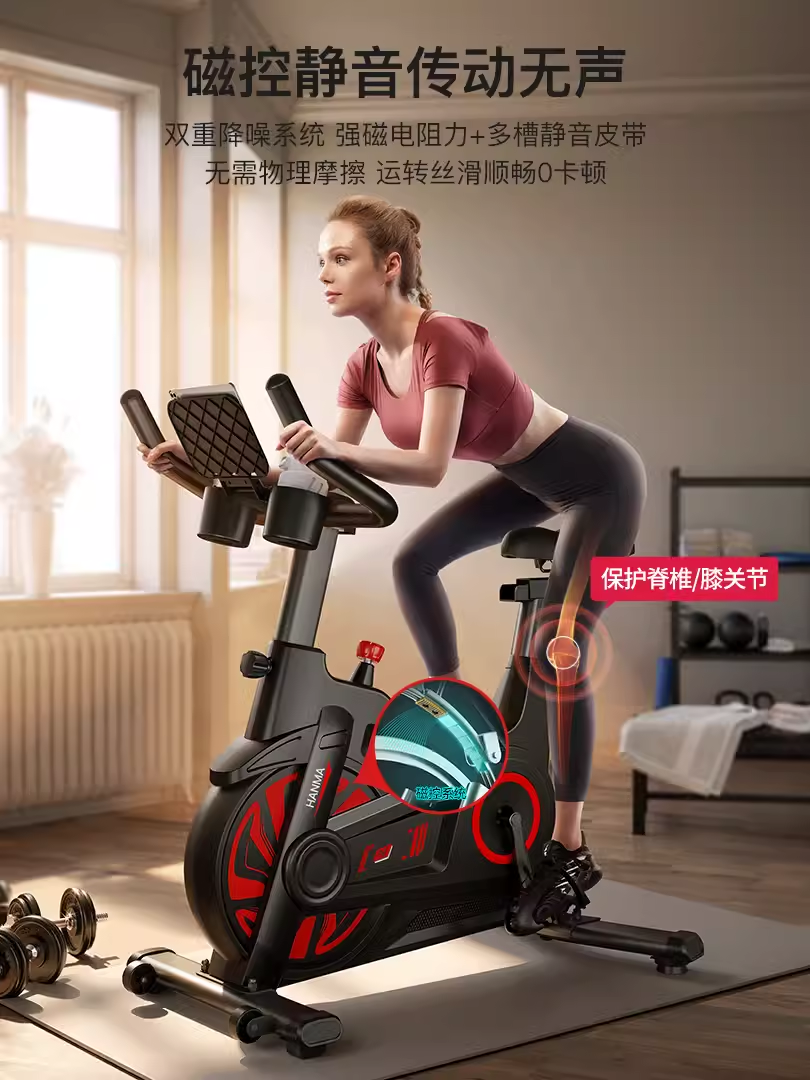 单车家用室内运动超静音健身自行车